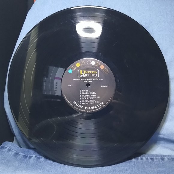 Dr. No Soundtrack 1963 007 James Bond MONO Vinyl Record - Picture 4 of 4